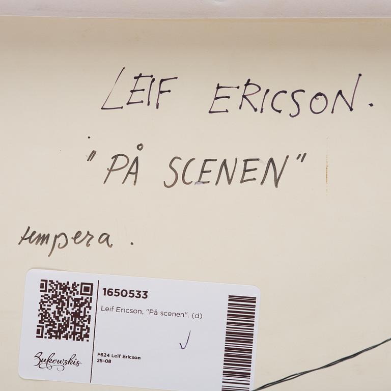 Leif Ericson, "På scenen".