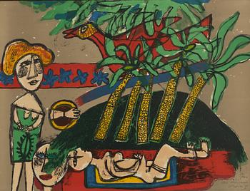 Beverloo Corneille, "Scene Mexicaine".