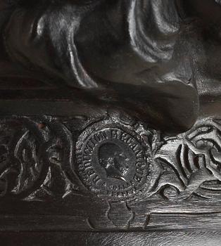 Jean Antonin Marius Mercié, "David vainqueur" (= The winner David).