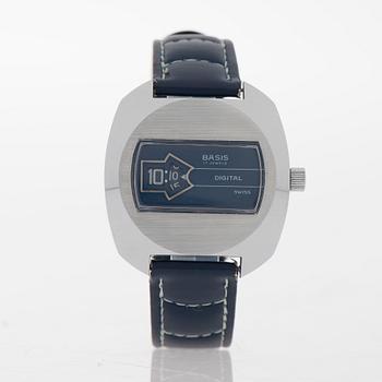 BASIS, Digital, rannekello, 38 x 32.40,5 mm.