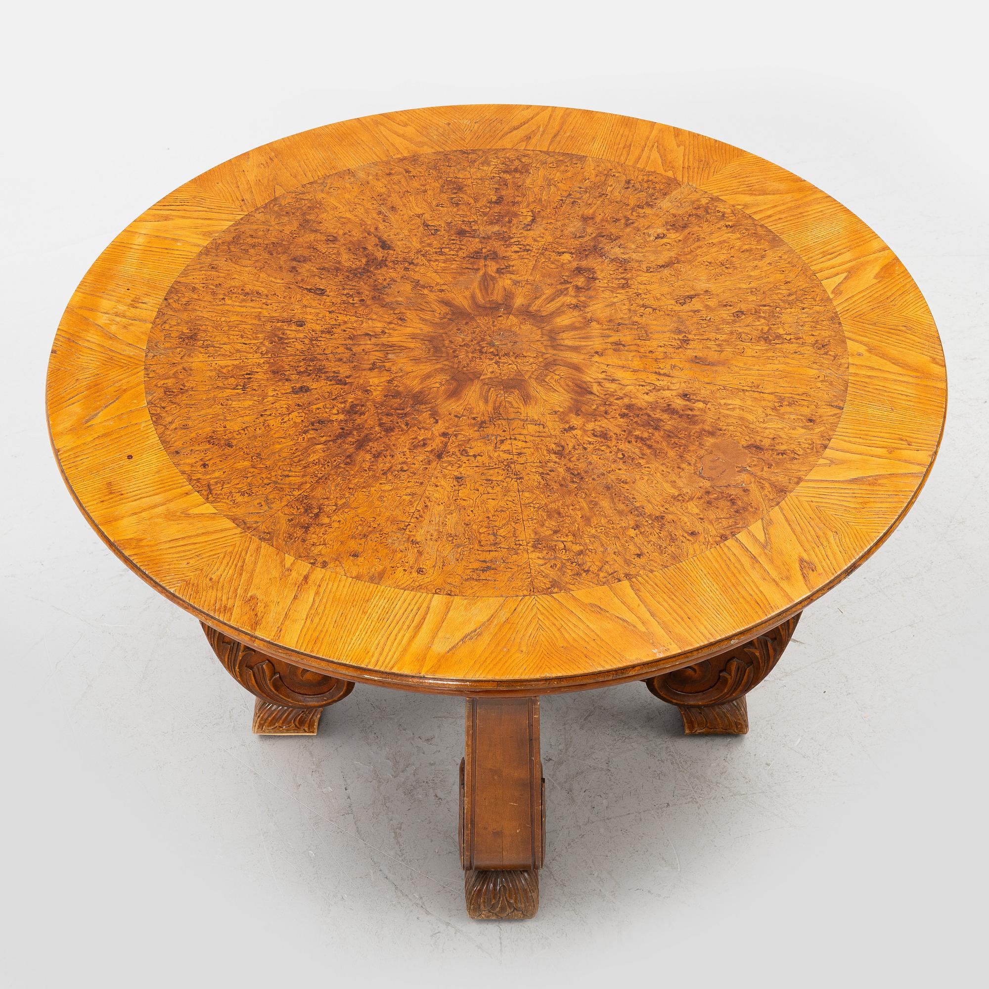Coffee table, Swedish Modern, 1930s/40s.