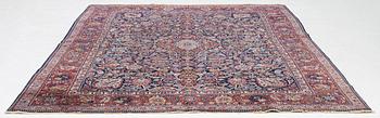 Rug, Keshan, semi-antique, approx. 293 x 222 cm.
