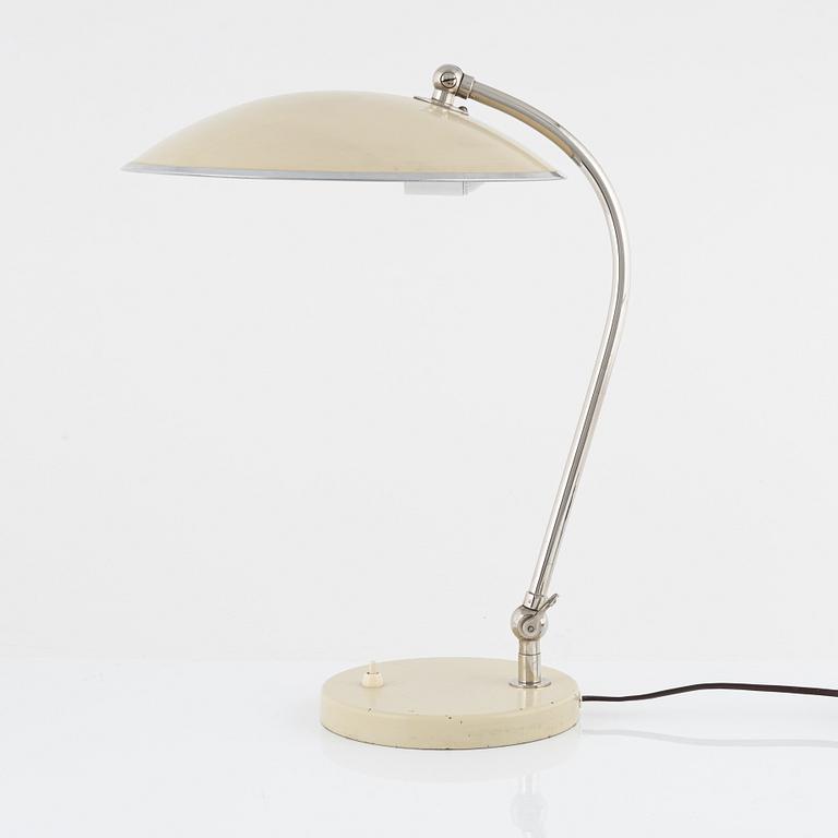 Harald Notini, bordslampa, modell "15266", Arvid Böhlmarks Lampfabrik, 1940-tal.