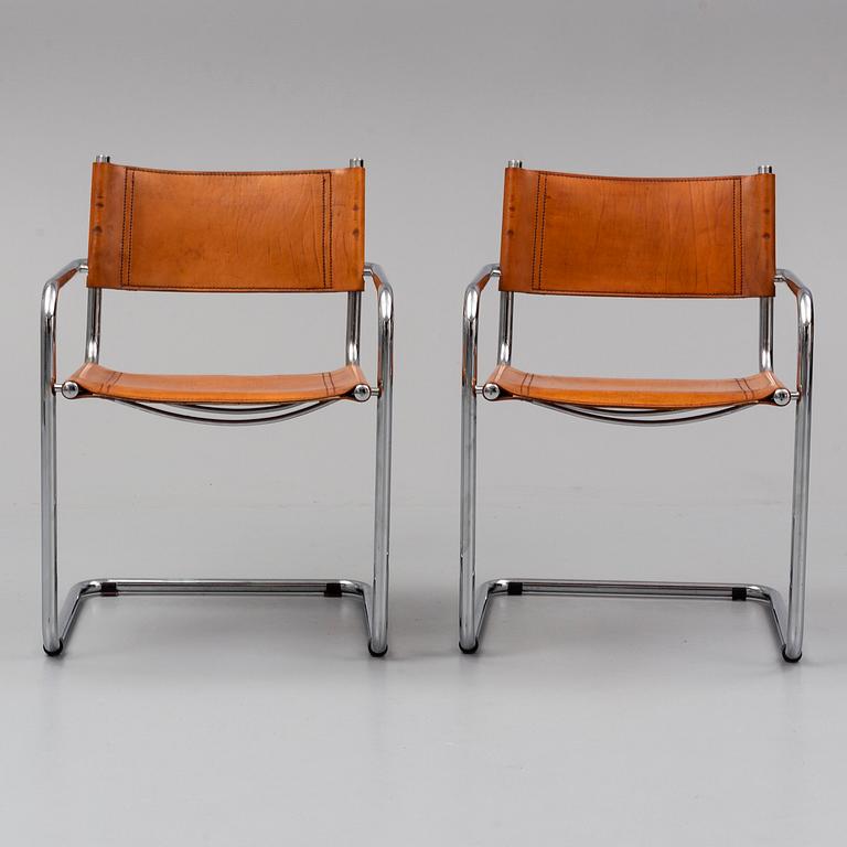 Two armchairs, second half of the 20th century.