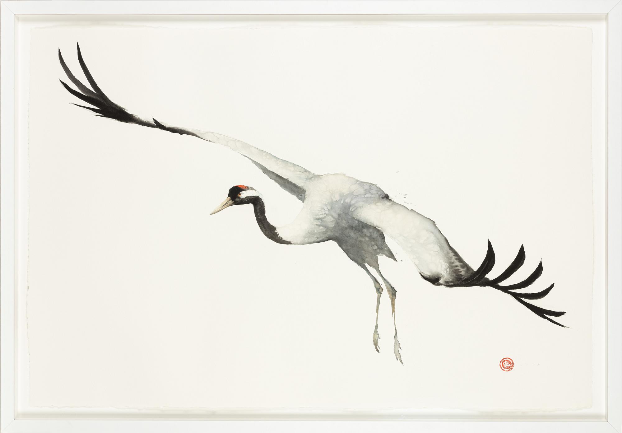 Karl Mårtens, Trana i flykt.