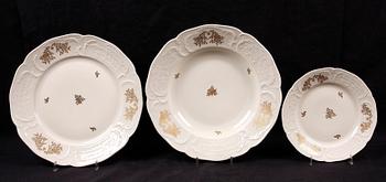 MATSERVIS, 56 delar, Sanssouci, Rosenthal.