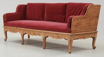 A Swedish Rococo 18th century sofa.