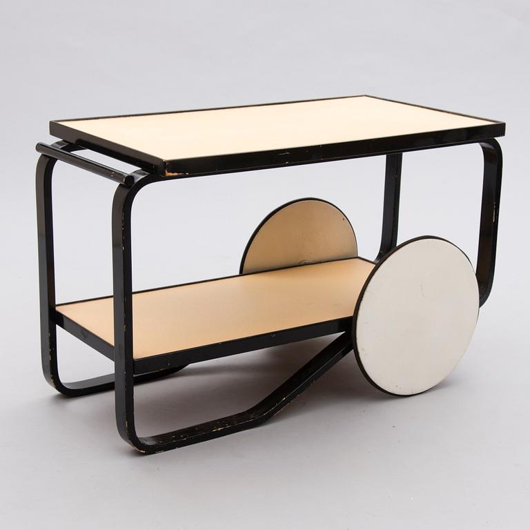 A 1940s '98' tea trolley for Artek, Finland.