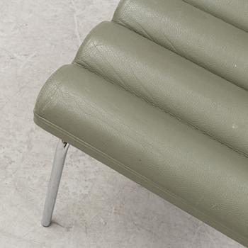 Gunilla Allard, a set of three 'Chicago' leather upholstered easy chairs, Lammhults, dated 2001.