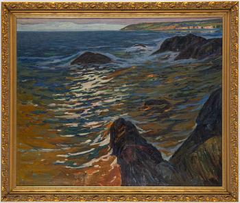 EMILE ZOIR, oil on canvas, signed.