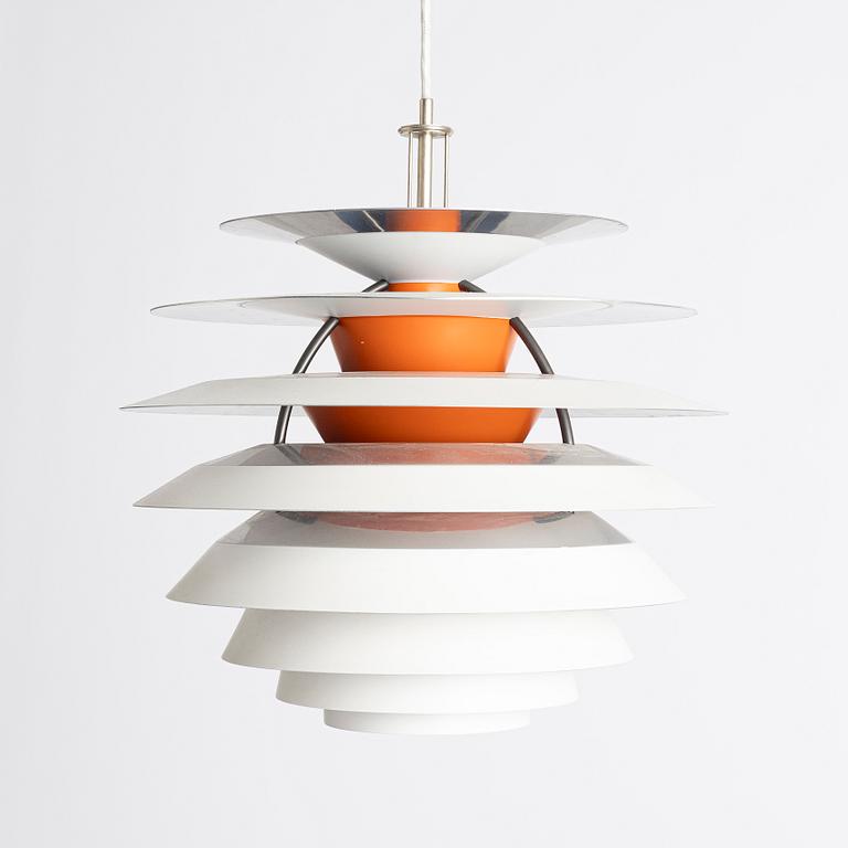 Poul Henningsen, a 'Kontrast' ceiling lamp, Louis Poulsen, Denmark.