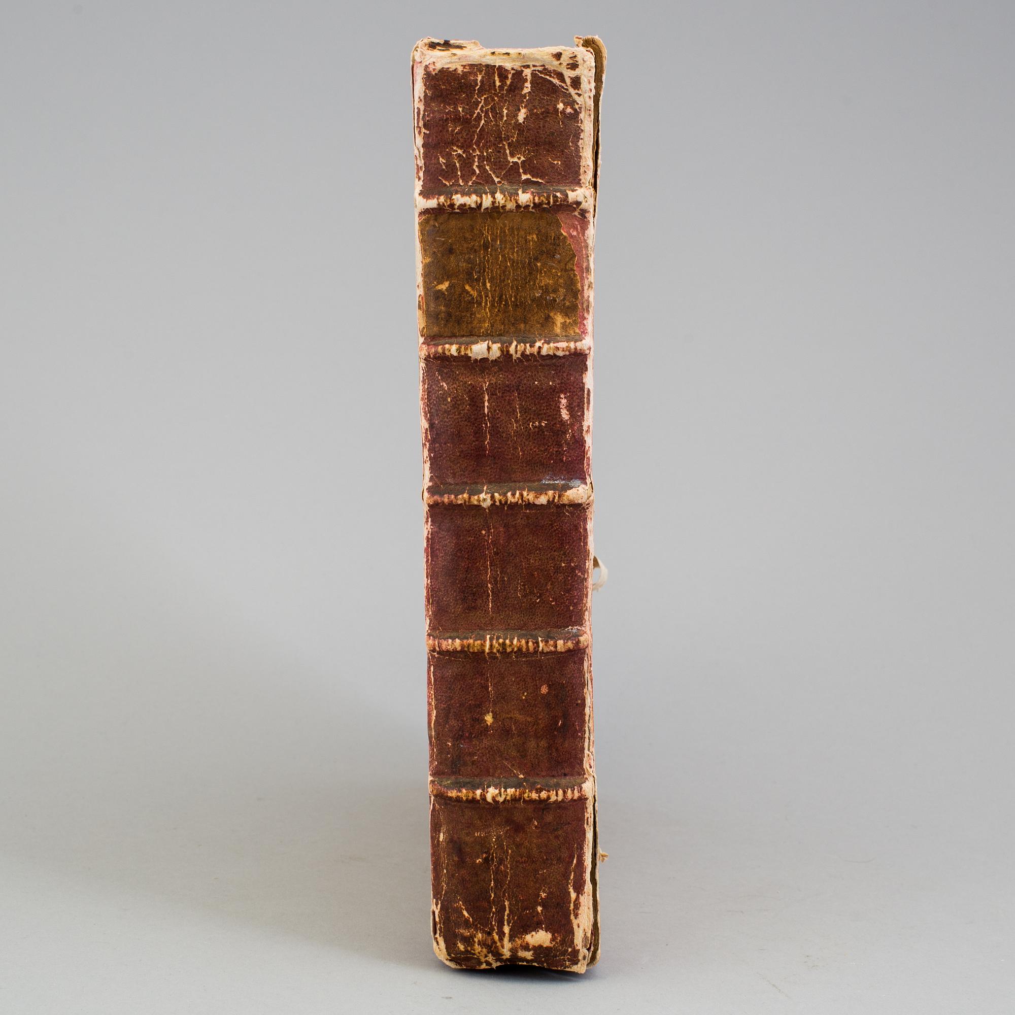 A book on venereal diseases, "De Morbis Venereis", Jean Astruc. Printed in Paris in 1740.