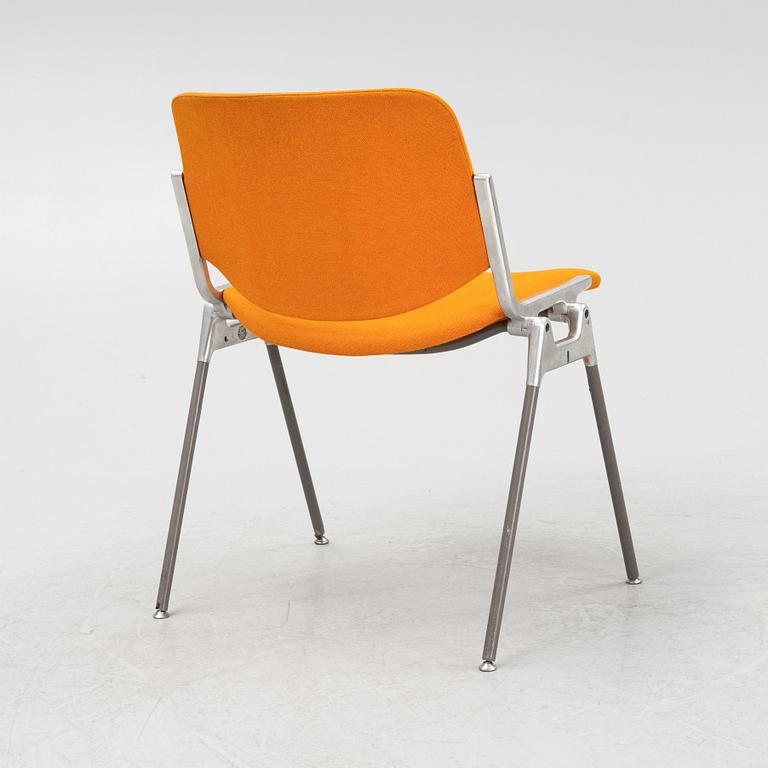 Giancarlo Piretti, a set of eight chairs, Castelli, Italy, second half of the 20th century.