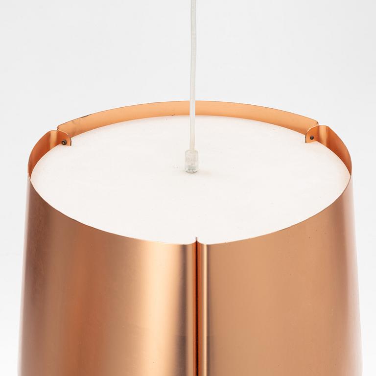 Jonas Lindvall, a model 'W 124 Large' copper ceiling light, Wästberg.