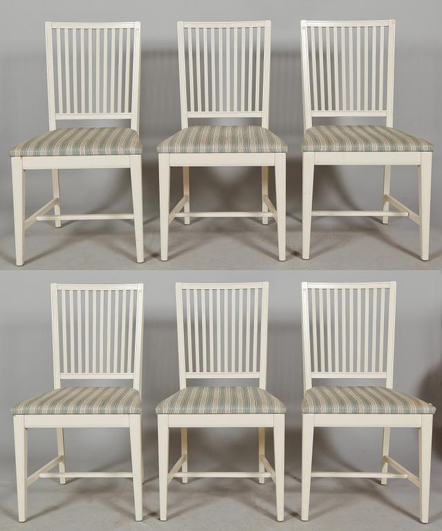 MATSALSMÖBEL, 7 delar, 1900-talets mitt.