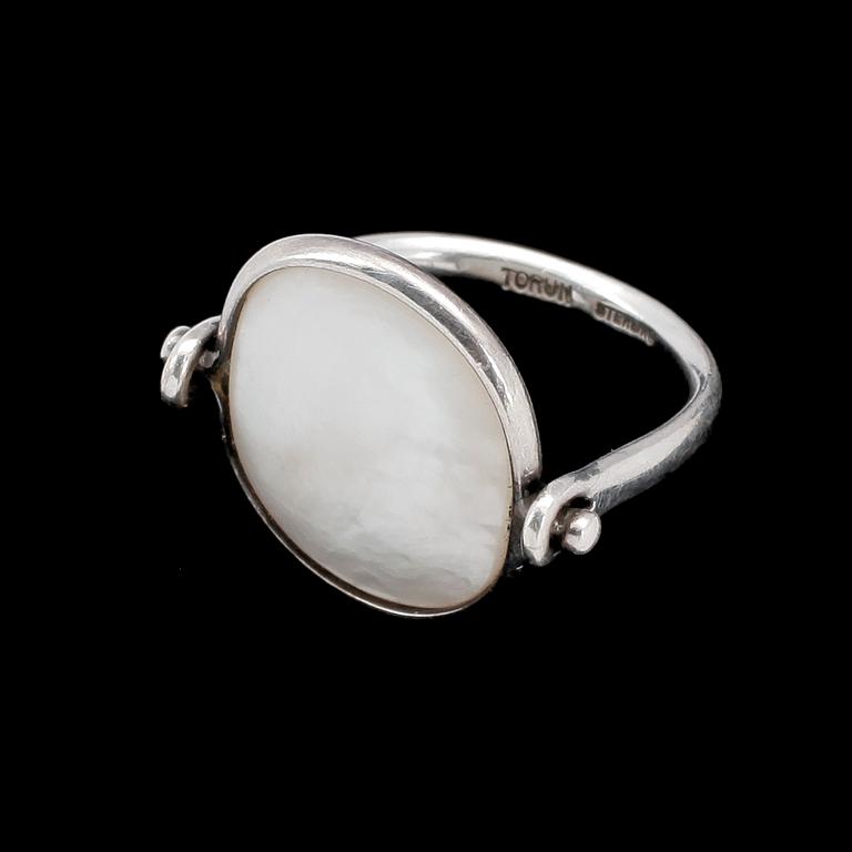 RING, sterling silver, Torun Bülow, Georg Jensen.