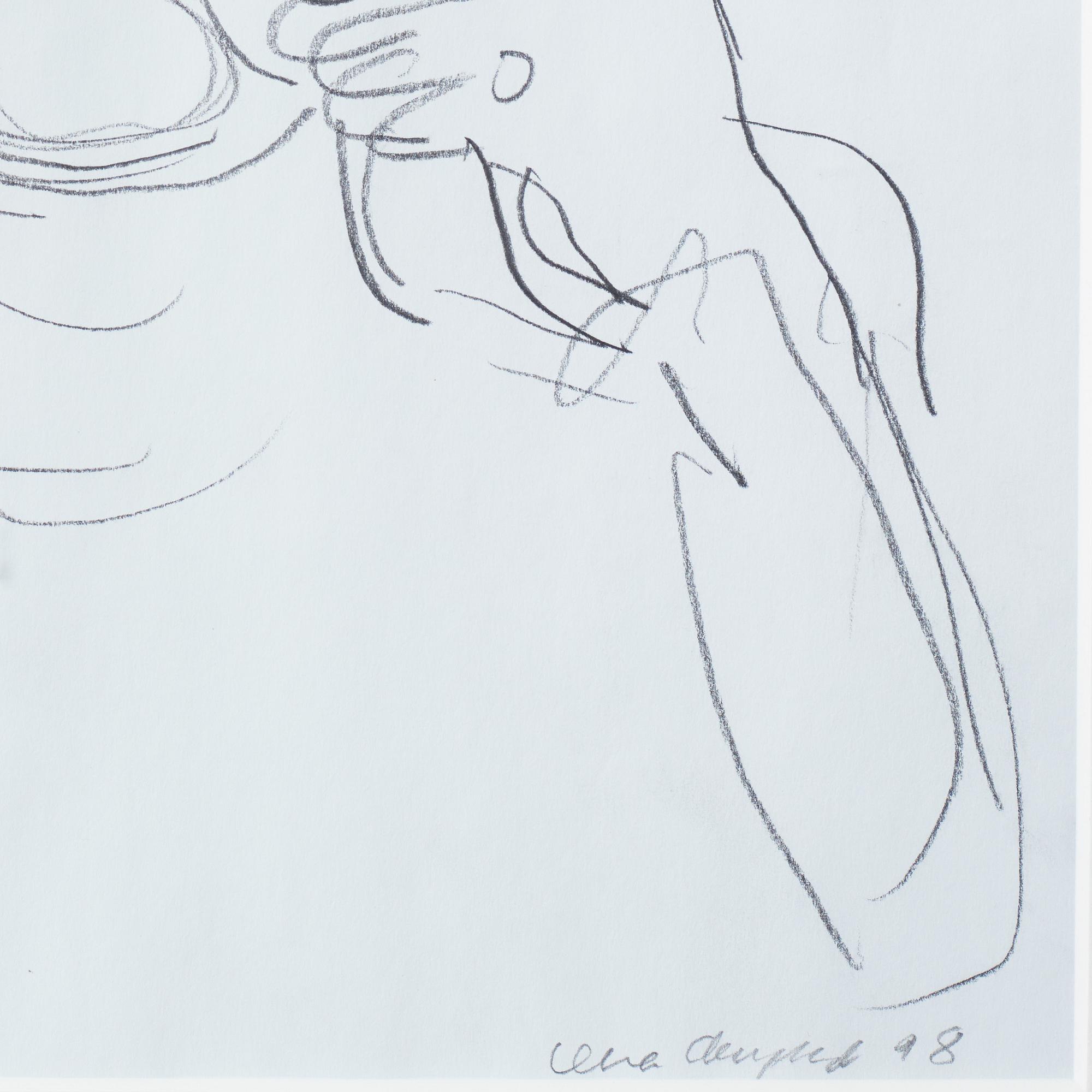 Lena Cronqvist, Self-portrait.