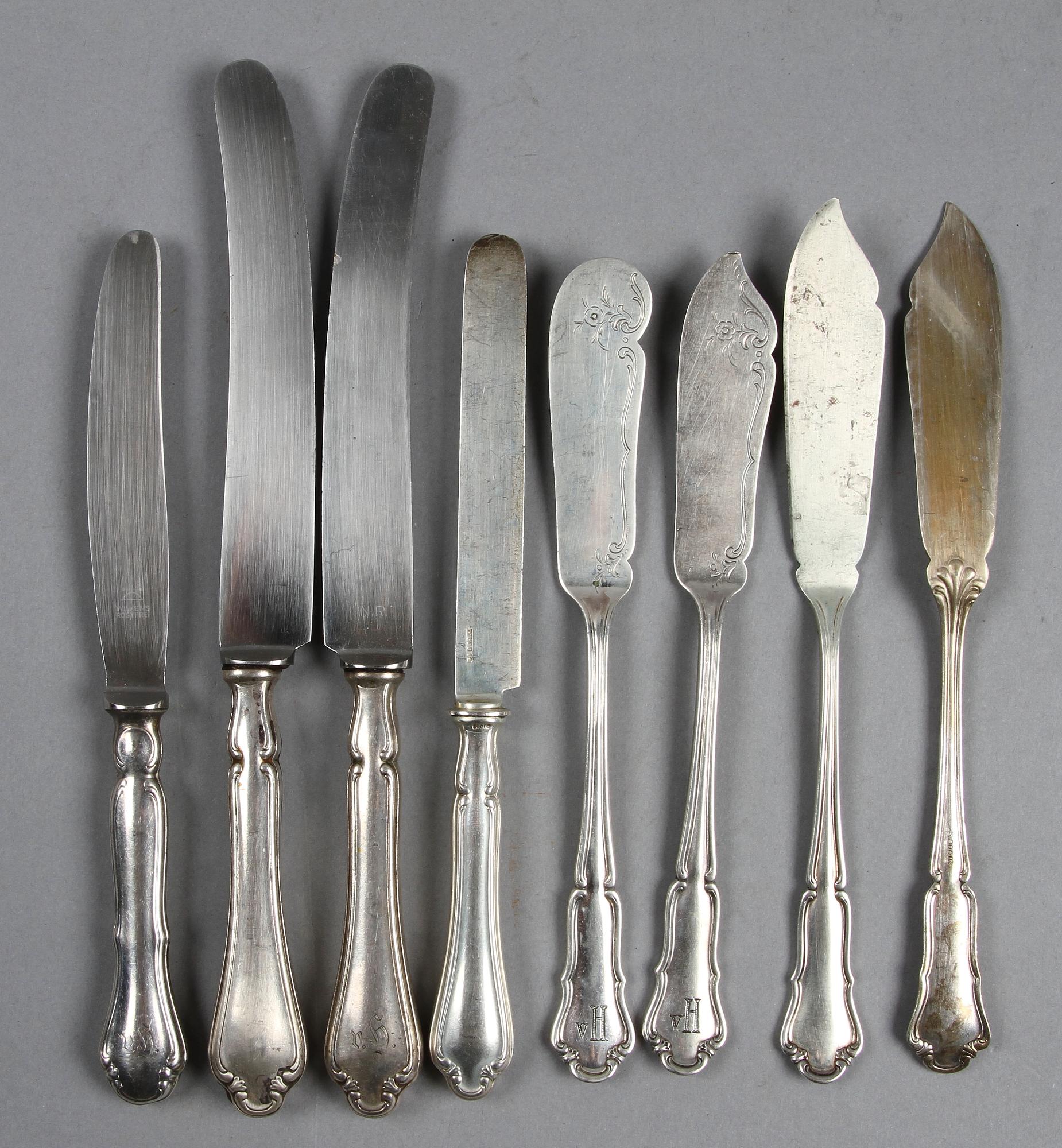BESTICKSERVISDELAR, 237 st, silver, 1900-tal.