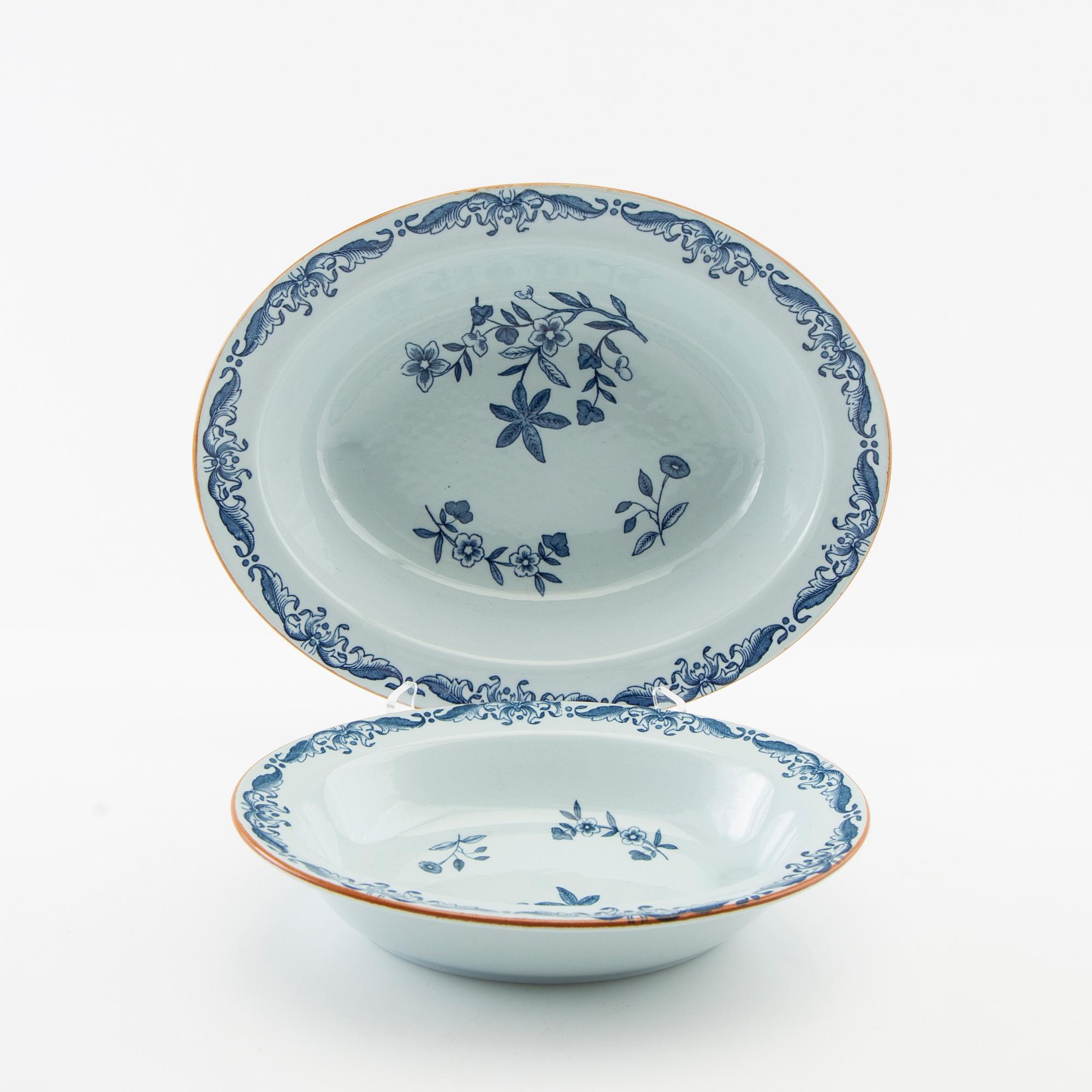 Service approx. 141 pcs "Ostindia" Rörstrand stoneware.