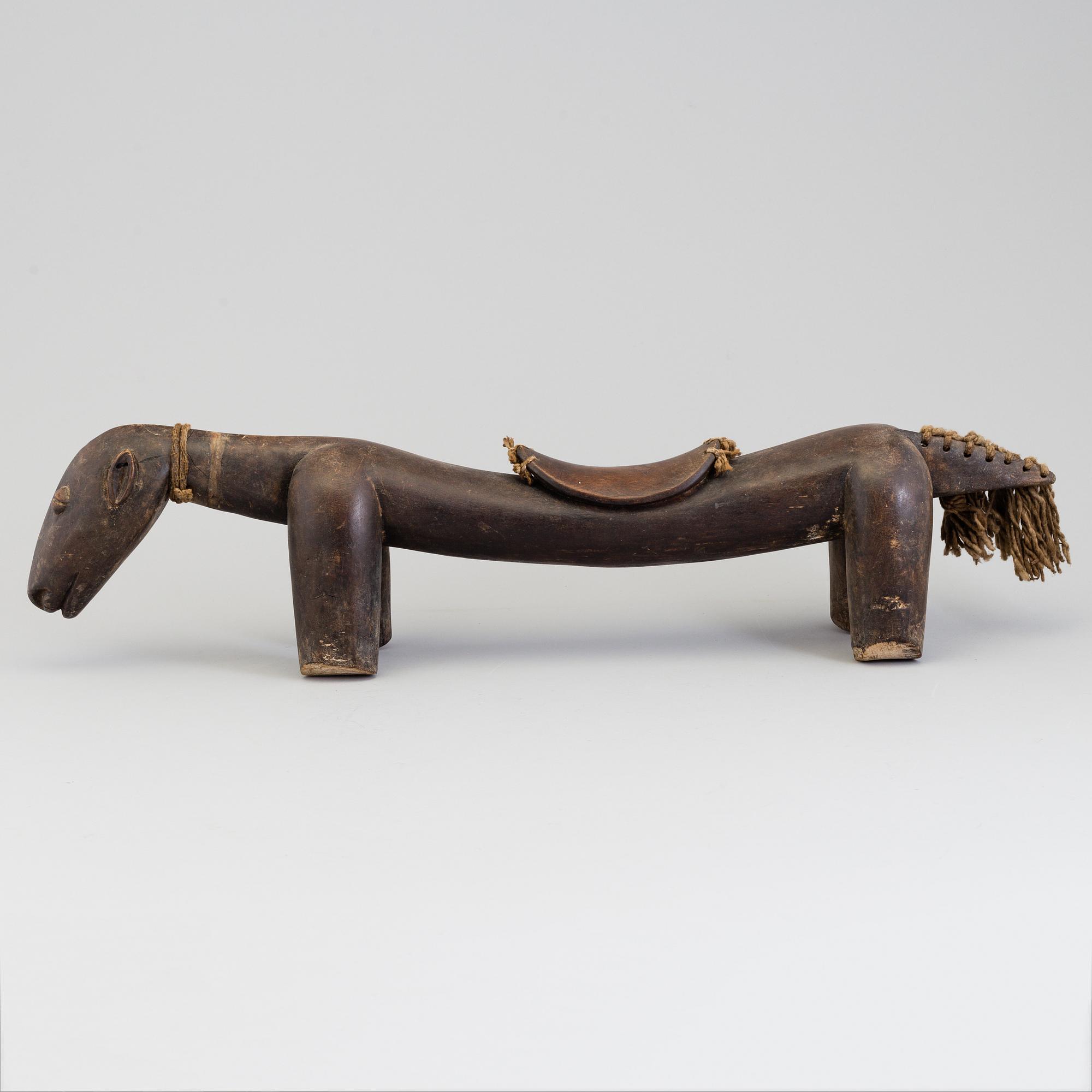 A WOODEN STOOL PILLOW HEAD REST, central-africa, early 20th century.