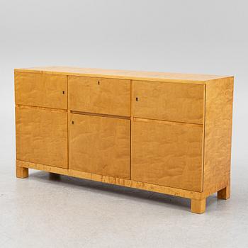 A Swedish birch sideboard, 1930's/40's.