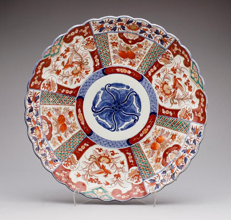 FAT, porslin, Imaridekor, Japan, Meiji (1868-1912).