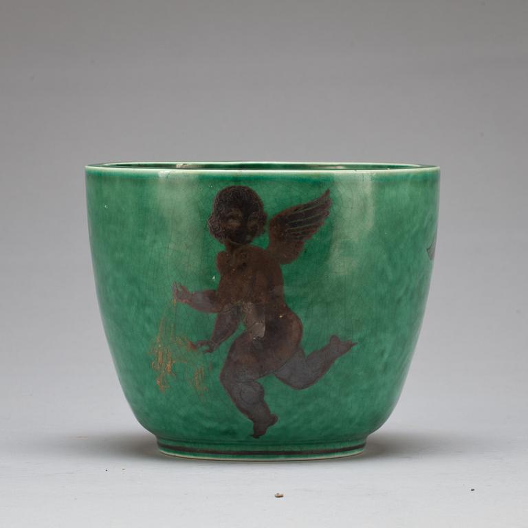 YTTERFODER, stengods. "Argenta". Wilhelm Kåge, Gustavsberg.