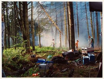 205. Gregory Crewdson, Production still (Man in Woods #1, from Beneath the Roses).