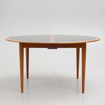 Grete Jalk, dining table, for Poul Jeppesen, Denmark, 1960s, provenance Sven Lundh.