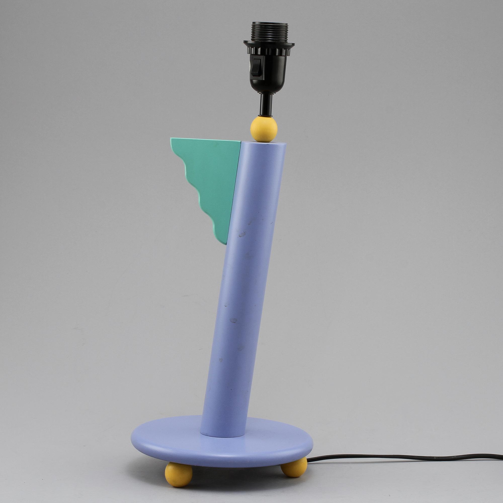 BORDSLAMPA, Olle Andersson, 1980-tal.