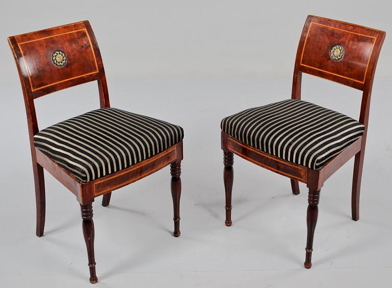 STOLAR, ett par, 1800-tal.