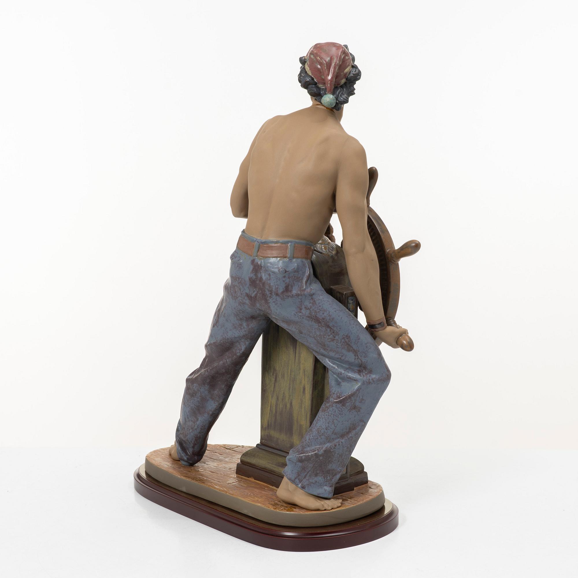 Lladró, figurine, "Stormy Sea", Spain.