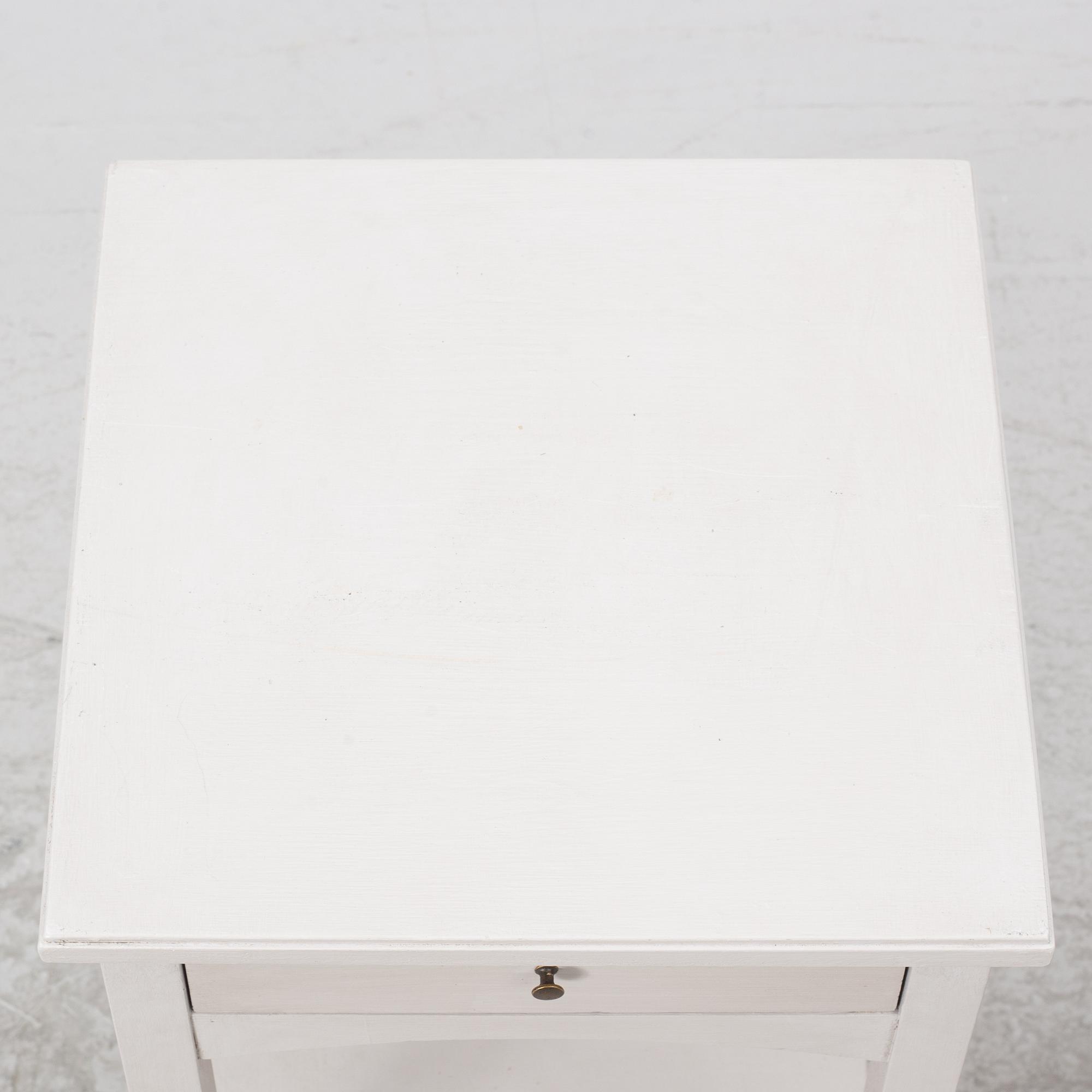 Nightstands, a pair, 20th century.