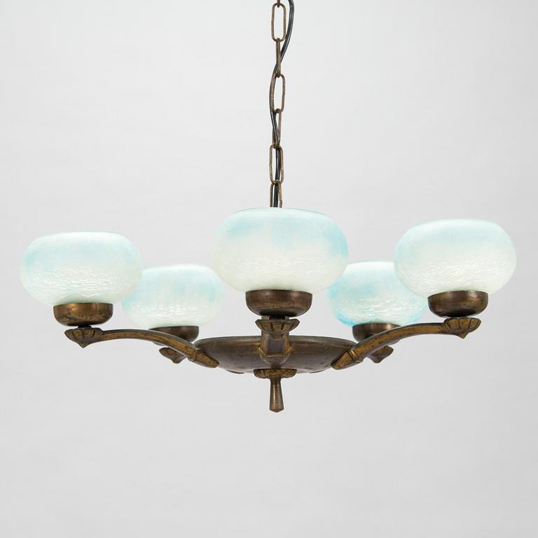 Paavo Tynell, a 1930's '1201' chandelier for Taito.