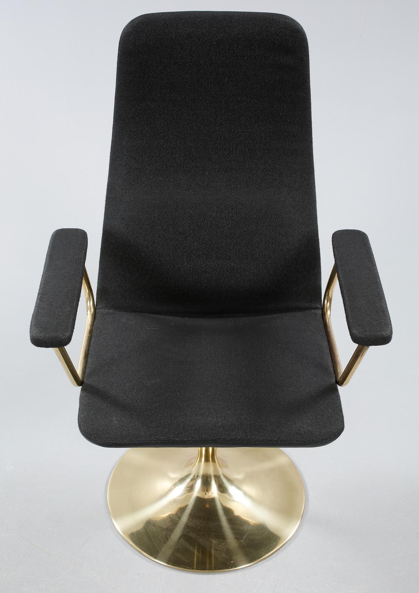 Four armchairs, model Viggen, deigned by Börje Johanson for Johanson Design, late 20th / early 21st century.