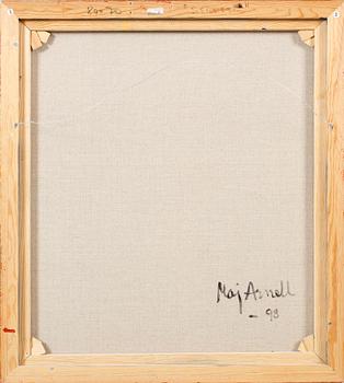 MAJ ARNELL, oil on canvas, signed.