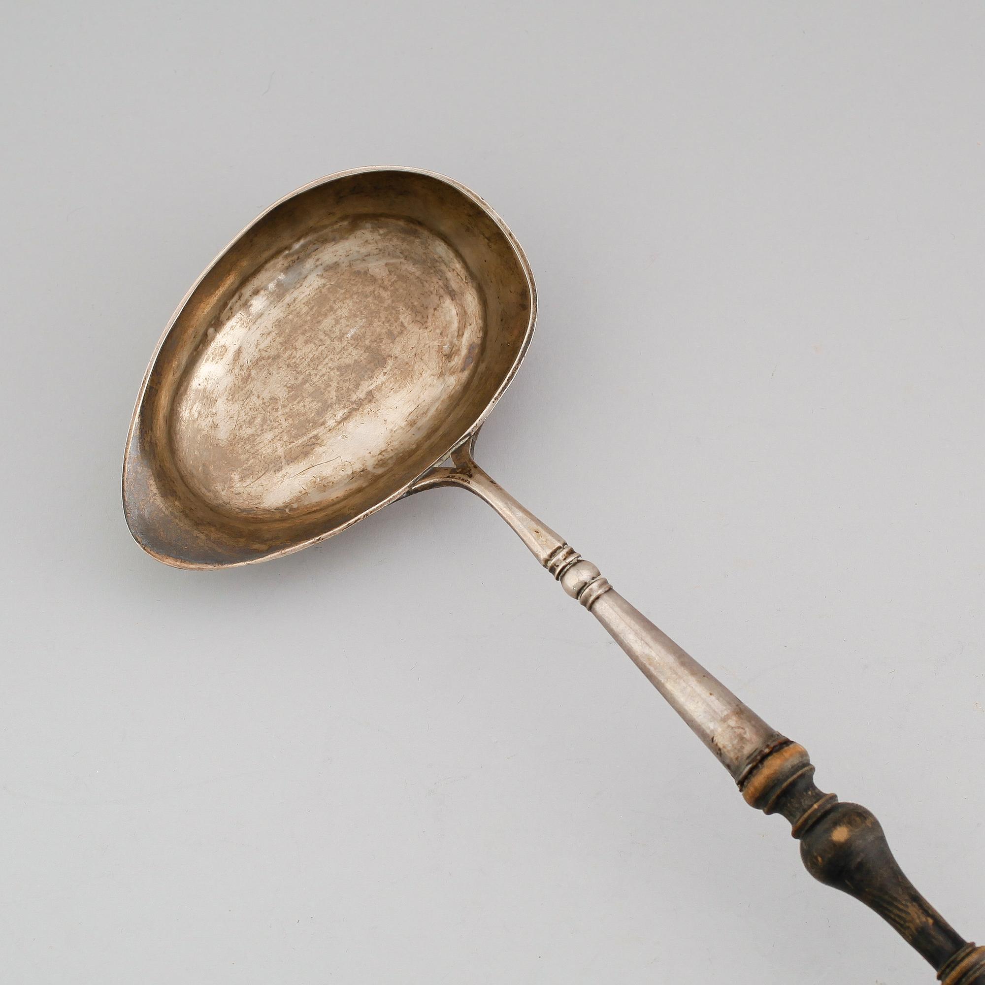 SOPPSLEV, silver, Anders Rahm, Norrköping 1818.