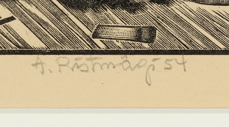 Aleksander Ristmägi, Kortspelare.