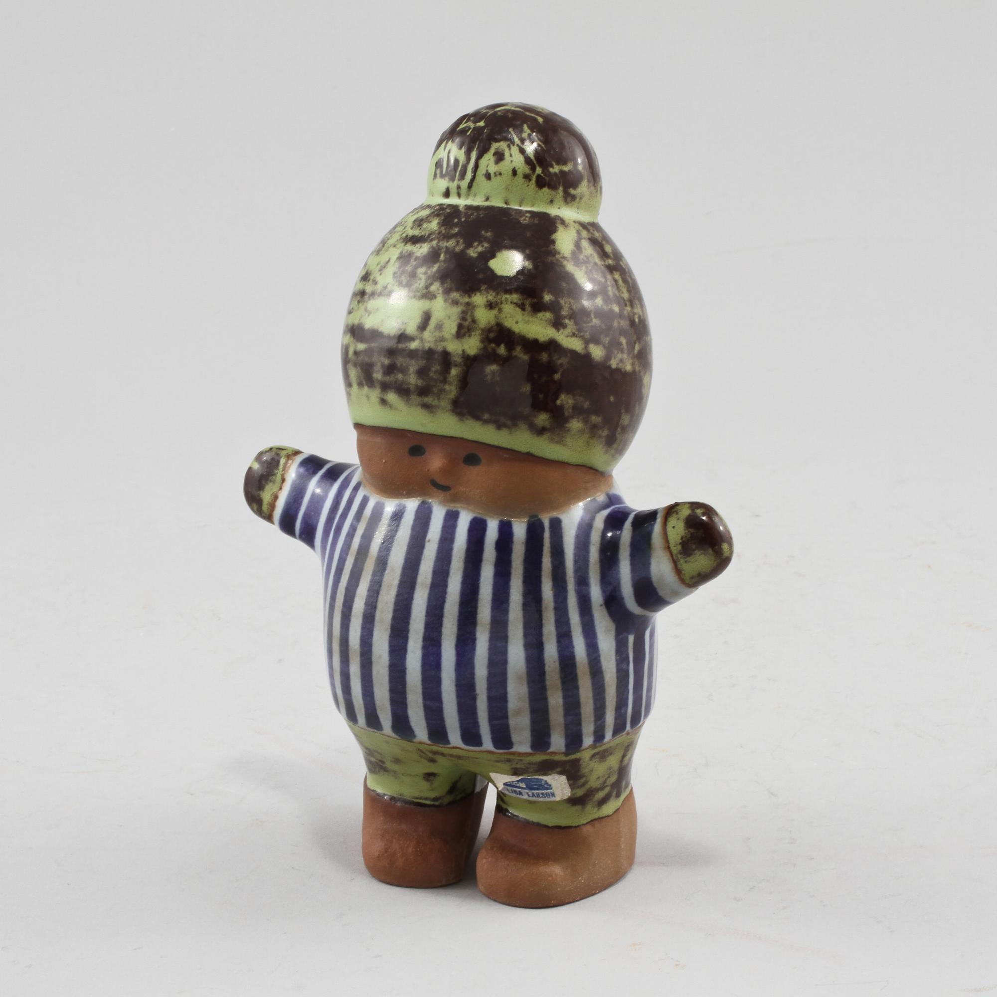 FIGURIN, stengods, Lisa Larsson, Gustavsberg, 1900-talets andra hälft.