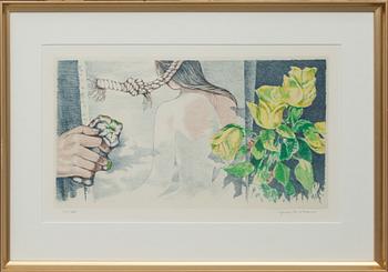 AXEL OLSON, färglitografi, signerad och numrerad 114/260.