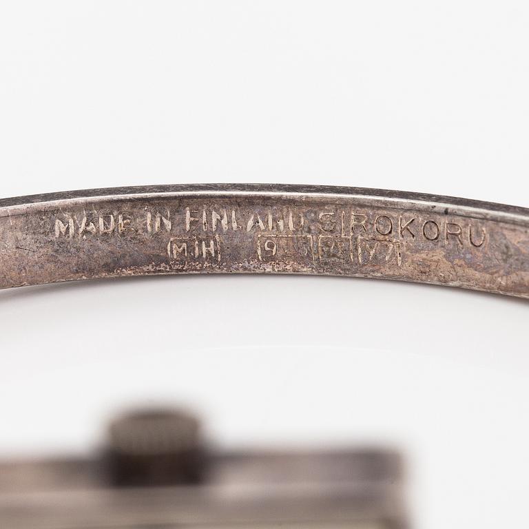 Sirokoru, armbandsur, 18 x 20 mm.