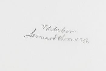 Lennart Olson, "Västerbron", 1954.