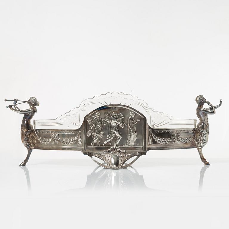 Jardinière, Art Nouveau, Württembergische Metallwarenfabrik (WMF) early 20th century.