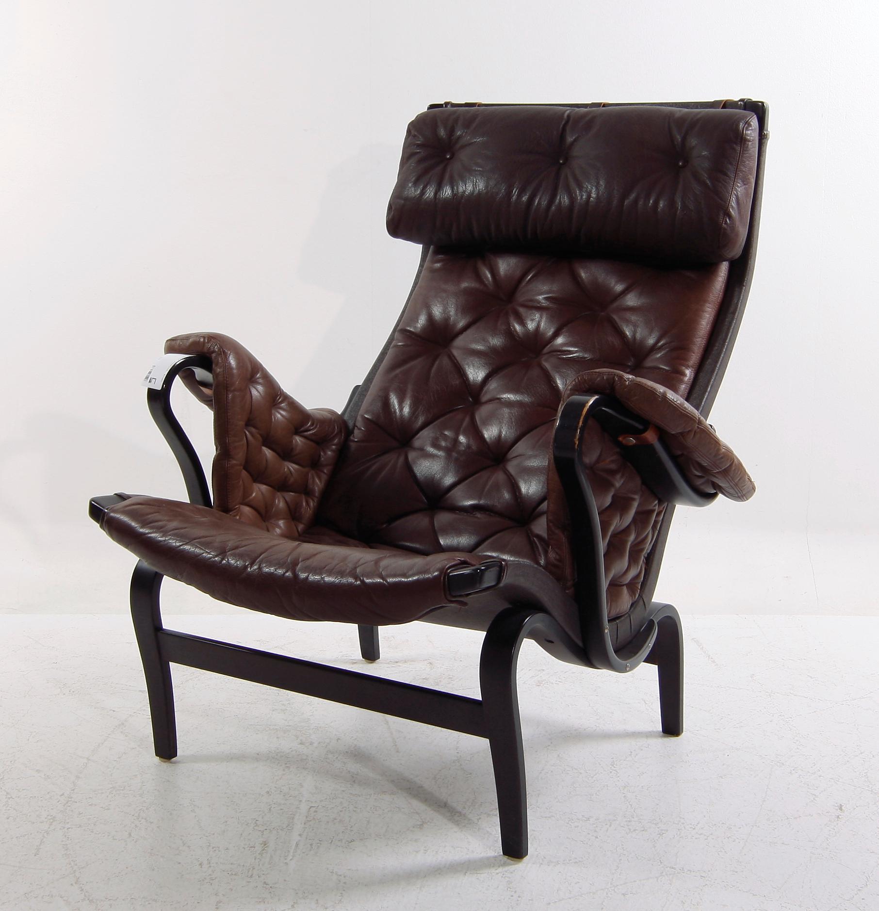 FÅTÖLJ. "Pernilla", Bruno Mathsson.