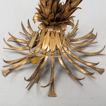 GOLVLAMPA i form av palm, Tyskland, 1970-tal.