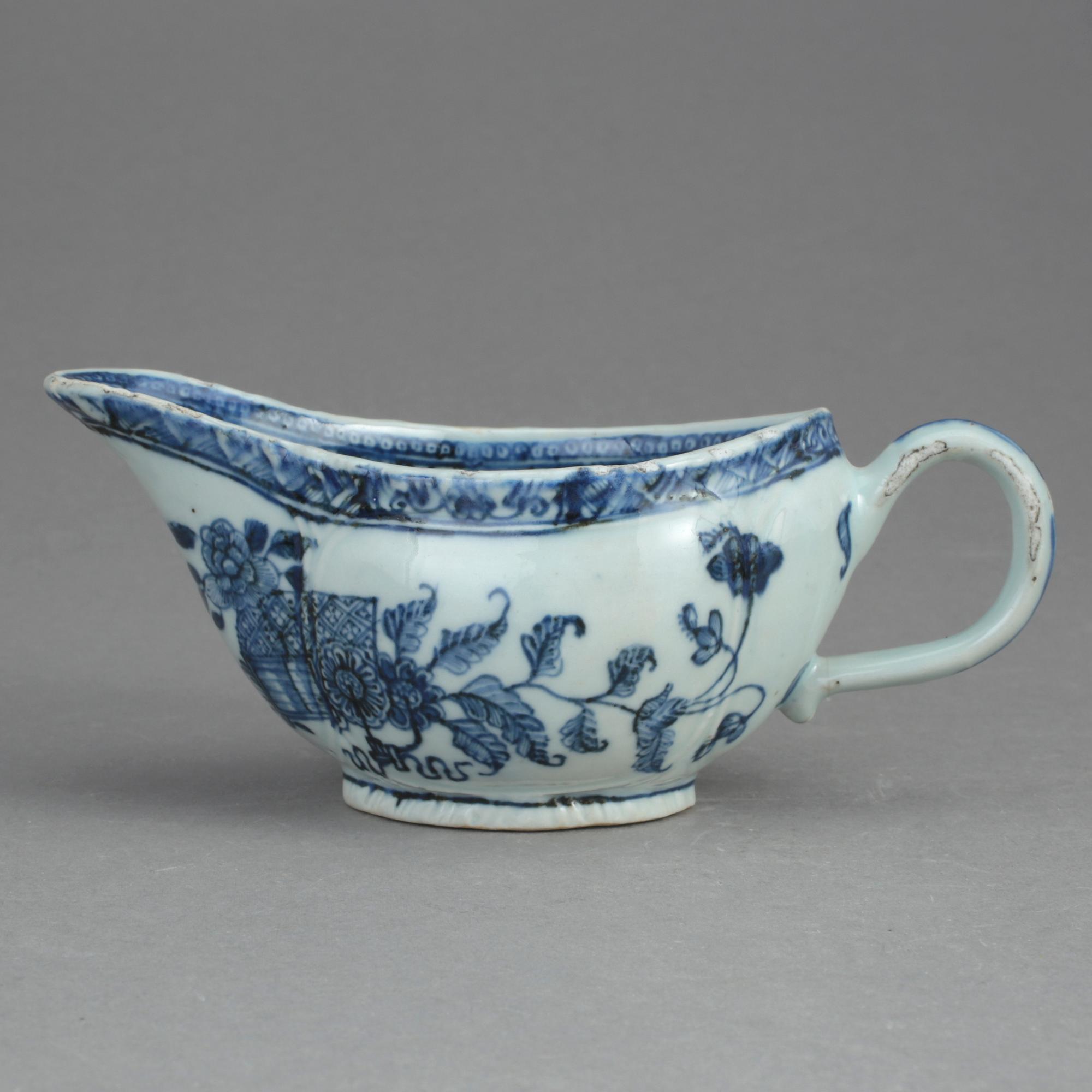 SÅSSNIPA, porslin, Kina, 1700-tal.