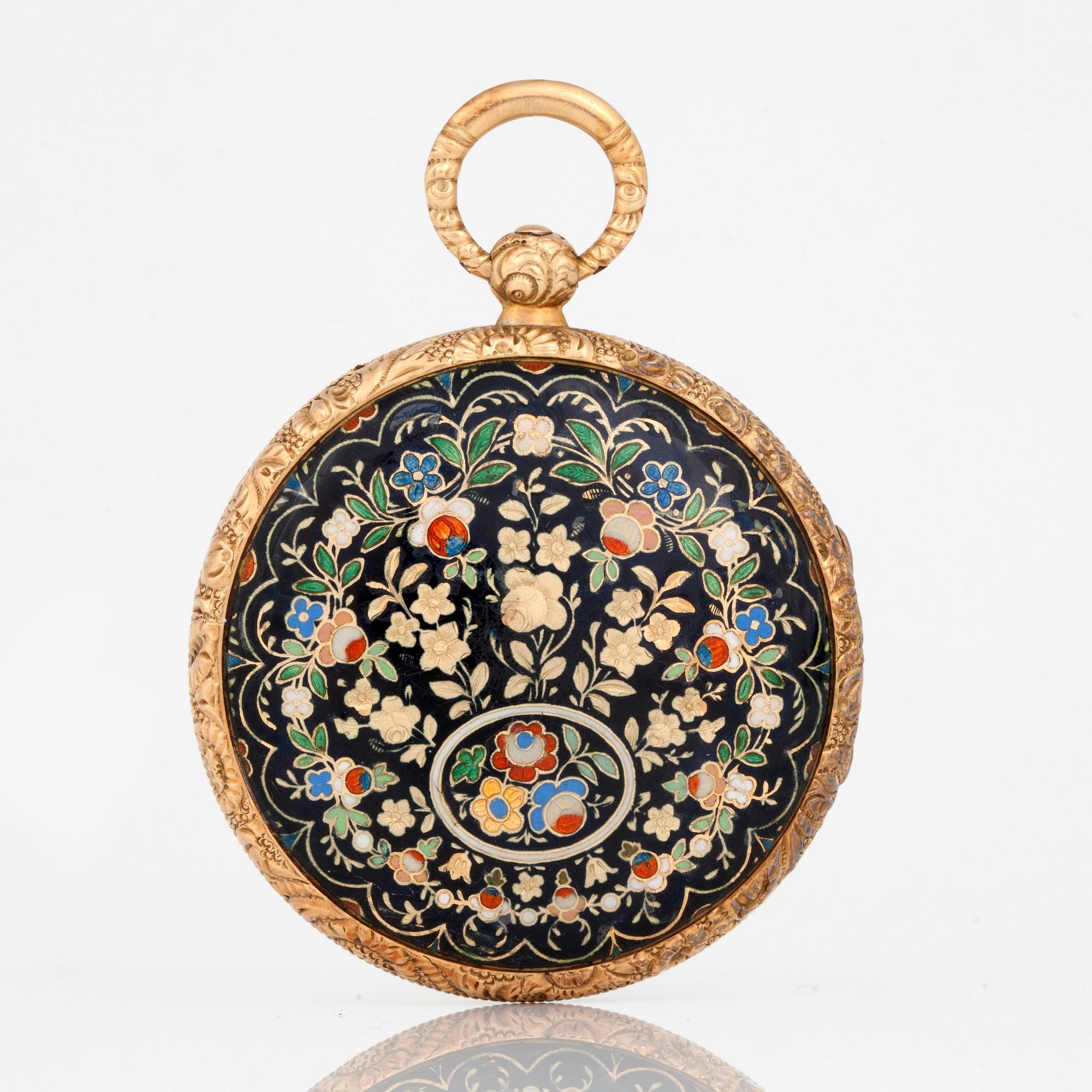 ALLIEZ, Bachelard & Terond fils, Geneva, fickur, 44 mm,