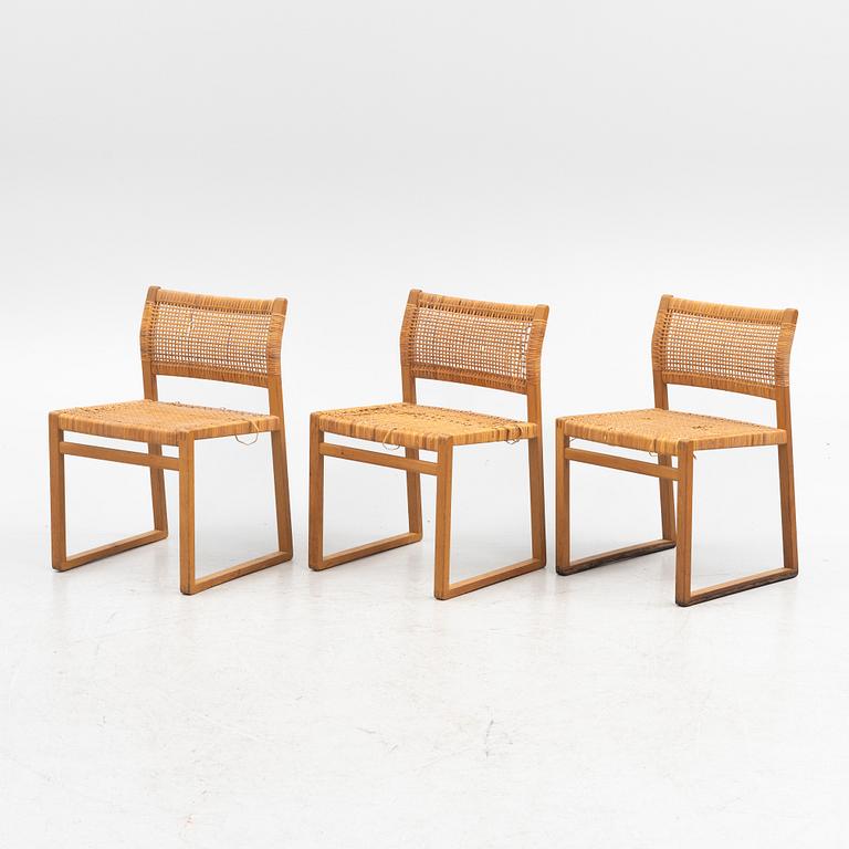 Børge Mogensen, a set of six model 'BM61' chairs, mid 20th Century.