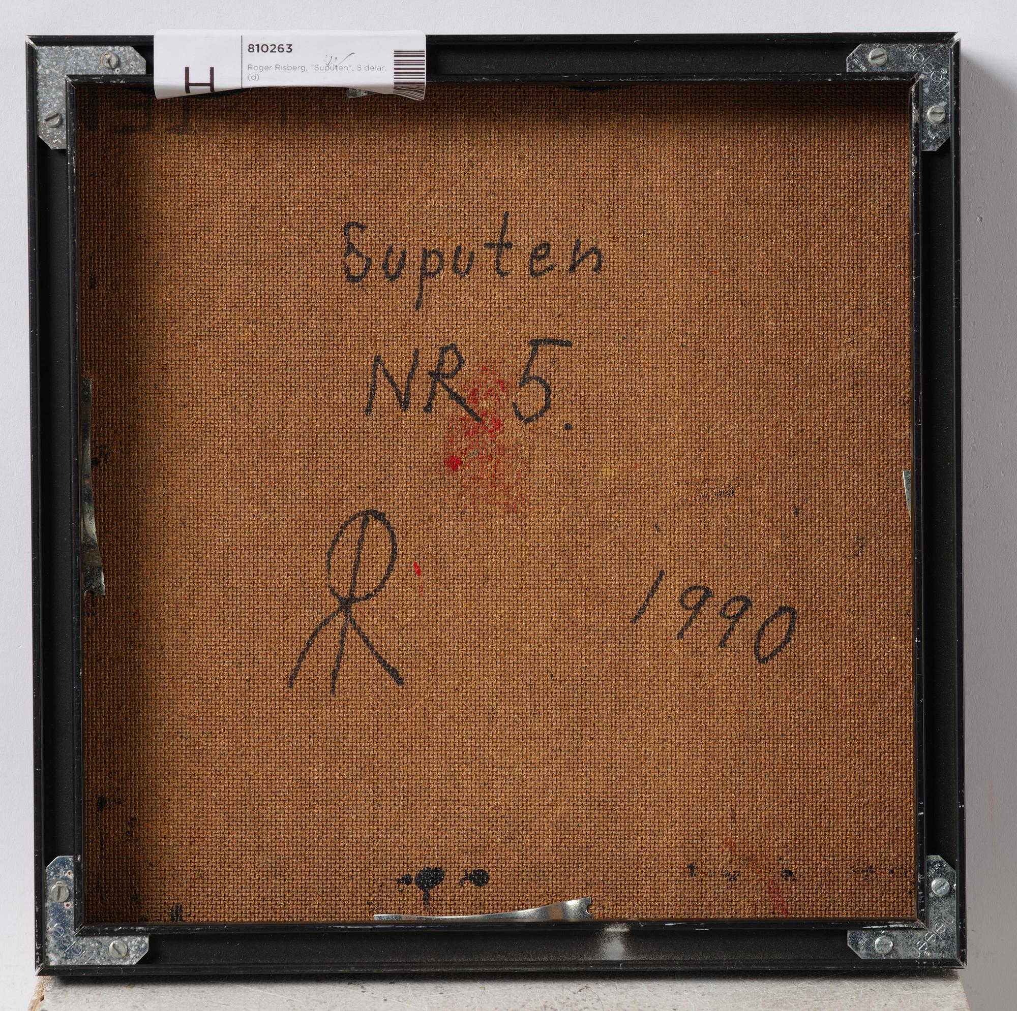 Roger Risberg, "Suputen", 8 parts.