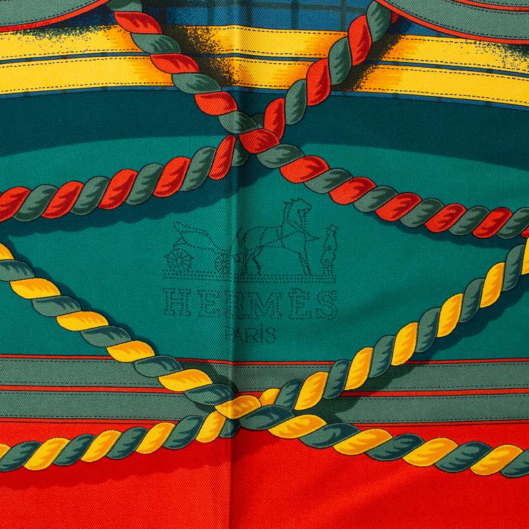 HERMÈS, scarf, "Grande Tenue".